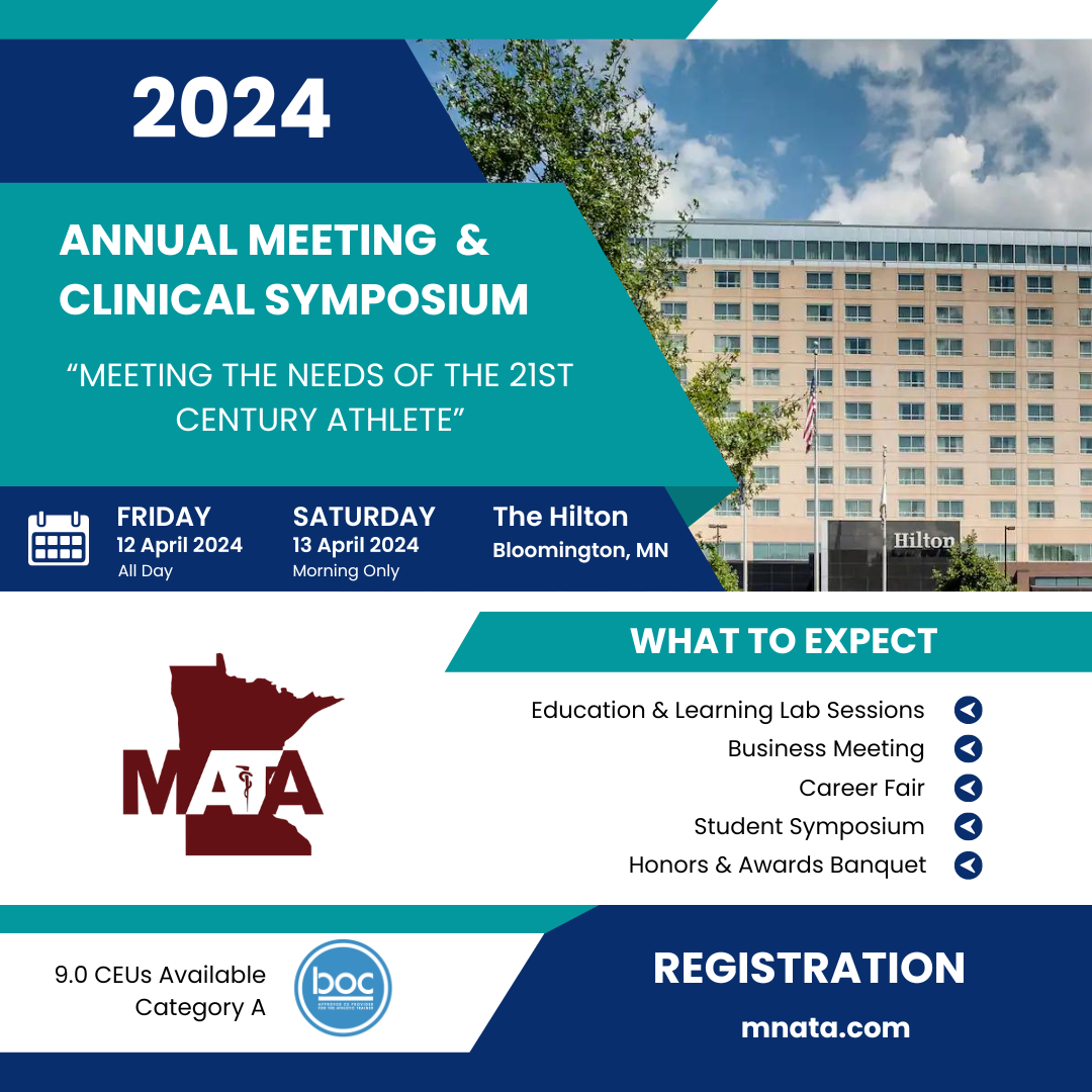 Annual Business Meeting & Clinical Symposium | Minnesota Athletic ...